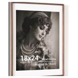 New 18x24  Poster Frame, USA-Sourced Walnut Wood