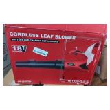 18v Cordless Leaf Blower.  Appears to be New , No