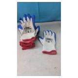 Small.  (6) Pair Work Gloves by Grainger