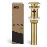 2 New KES Vessel Sink Drain Pop Up Drains  with