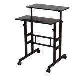 New Mobile Desk Stand Up Height Adjustable Home