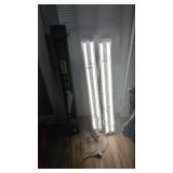 (2) New 48 inch  43Watt Shop Lights with 5 ft