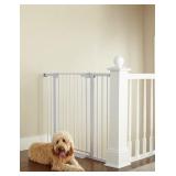 New $103 Cumbor 36" Extra Tall Baby Gate for Dogs