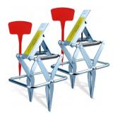 2  Mole Traps,Galvanized Steel Scissor