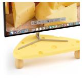 New Monitor Stand Riser,Cheese-Shaped Sturdy