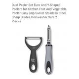 (New) 2 Piece  Kitchen Peeler Set