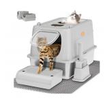 New Stainless Steel Cat Litter Box with Lid,