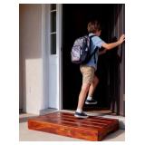New  Wooden Outdoor Step (30" Length), 800 Lbs