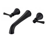 New SITGES High Flow Matte Black Wall Mount