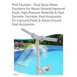 Swimming Pool Waterfall Fountain