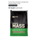 Serious Mass Strawberry Weight Gain Protein