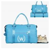 New Gym Bag for Women, Letter W Personalized