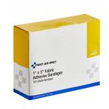 First Aid Only G122 1" x 3" Fabric Bandage -