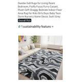 DweIke 5x8 Rugs for Living Room Bedroom, Fluffy