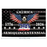 (New) 1776-2026 USA 250th Anniversary Flag 3