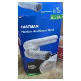 EASTMAN Flexible Duct: 6 in Dia ,  25 ft