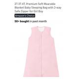 (New) Pink Baby Sleep Bag 2T-4T