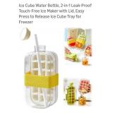 (New) 2 in 1 Water Bottle Ice Cube Tray