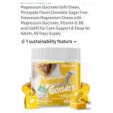 (60) Vegan Magnesium Glycinate Soft Chews 2500mg