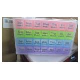 New 4 Week Pill Organizer