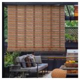 New 48" x 72" Bamboo Blinds Roman Bamboo Curtains