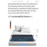 (New)Twin Size Bed Grounding Mat