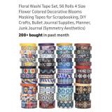 56 rolls of Washington Floral scrapbooking Tape