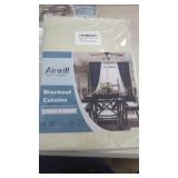 New Airwill Linen Blackout Curtains Rod Pocket 52