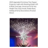 (New) Christmas Tree Topper Projector Light