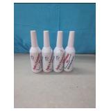 (4) 750 ML Bartender Practice Bottles