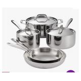 New Tramontina Gourmet Tri-Ply Clad Stainless