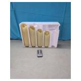 4.. (New)LED Flameless Candles with remote