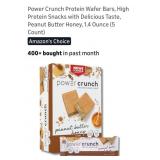 5 Boxes Peanut Butter Honey Protein Energy Bars.