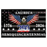 (NEW)1776-1976 USA 250th Anniversary Flag 3