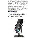 FIFINE USB/XLR Dynamic Microphone for Podcast