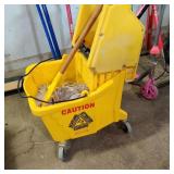 Commercial Mop Bucket with Wringer & Mop