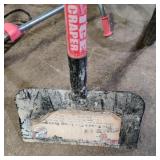 Heavy Duty Floor 12" Scraper  Fiberglass Handle