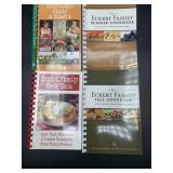 4 Eckert family cookbooks