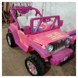 Barbie Power Wheels Jeep Wrangler Charged up and
