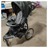Jogging Stroller with Canopy ,sunroof, and double