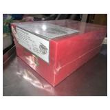 Red craft storage box - new