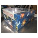 Sun and moon craft storage box- new