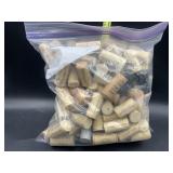Gallon ziploc bag of corks