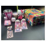 Hello kitty lot and craft storage box