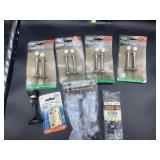 Door stops, pin hinges, and more