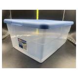 Sterilite 16qt tote with lid