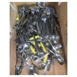Large lot of silverware