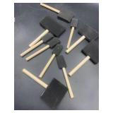 Foam paint brushes- new