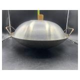Wok 14 inches across top