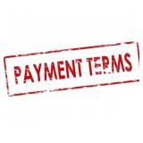 **PAYMENT TERMS** PLEASE READ **